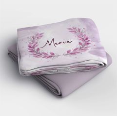 Monohome Kişiye Özel Bebek Nevresim Takımı Soft Purple