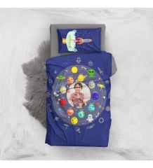 Monohome Kişiye Özel Bebek Nevresim Takımı Gezegenler