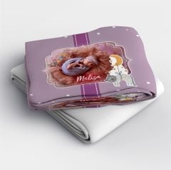 Monohome Kişiye Özel Bebek Nevresim Takımı  Purple