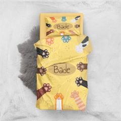 Monohome Kişiye Özel Bebek Nevresim Takımı Cat