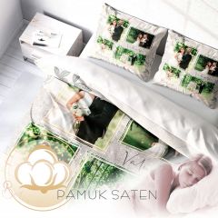 Monohome Kişiye Özel Çift Kişilik Nevresim Takımı Special