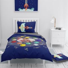 Monohome Kişiye Özel Çocuk Nevresim Takımı Gezegenler