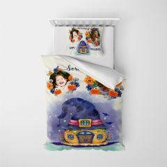 Monohome Kişiye Özel Çocuk Nevresim Takımı Happy Hellowen