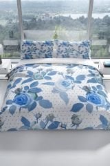 Bluerose 3d Pamuk Saten Çift Kişilik Nevresim Seti