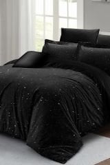 Çift Kişilik Nevresim Takımı Sık Dokuma Pamuk Saten 3d Özel Tasarım Starly Night