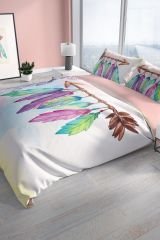 Sleep 3d Pamuk Saten Çift Kişilik Nevresim Seti