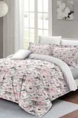 Dream Roses Luxury Çift Kişilik Pamuk Saten Nevresim Takımı
