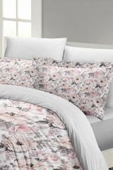 Dream Roses Luxury Çift Kişilik Pamuk Saten Nevresim Takımı